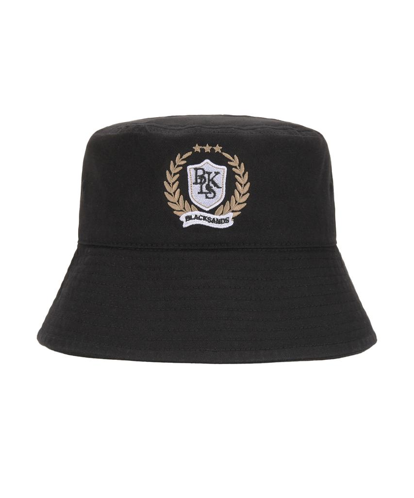 Beullaegsaenjeu School Casual Embroidered Bucket Hat_Black