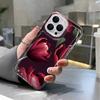 Red Tulips Phone Case For iPhone 11 Pro Max 17 Air 16 15 14 Pro 13 12 11 15 Plus Transparent Silicone Soft Cover