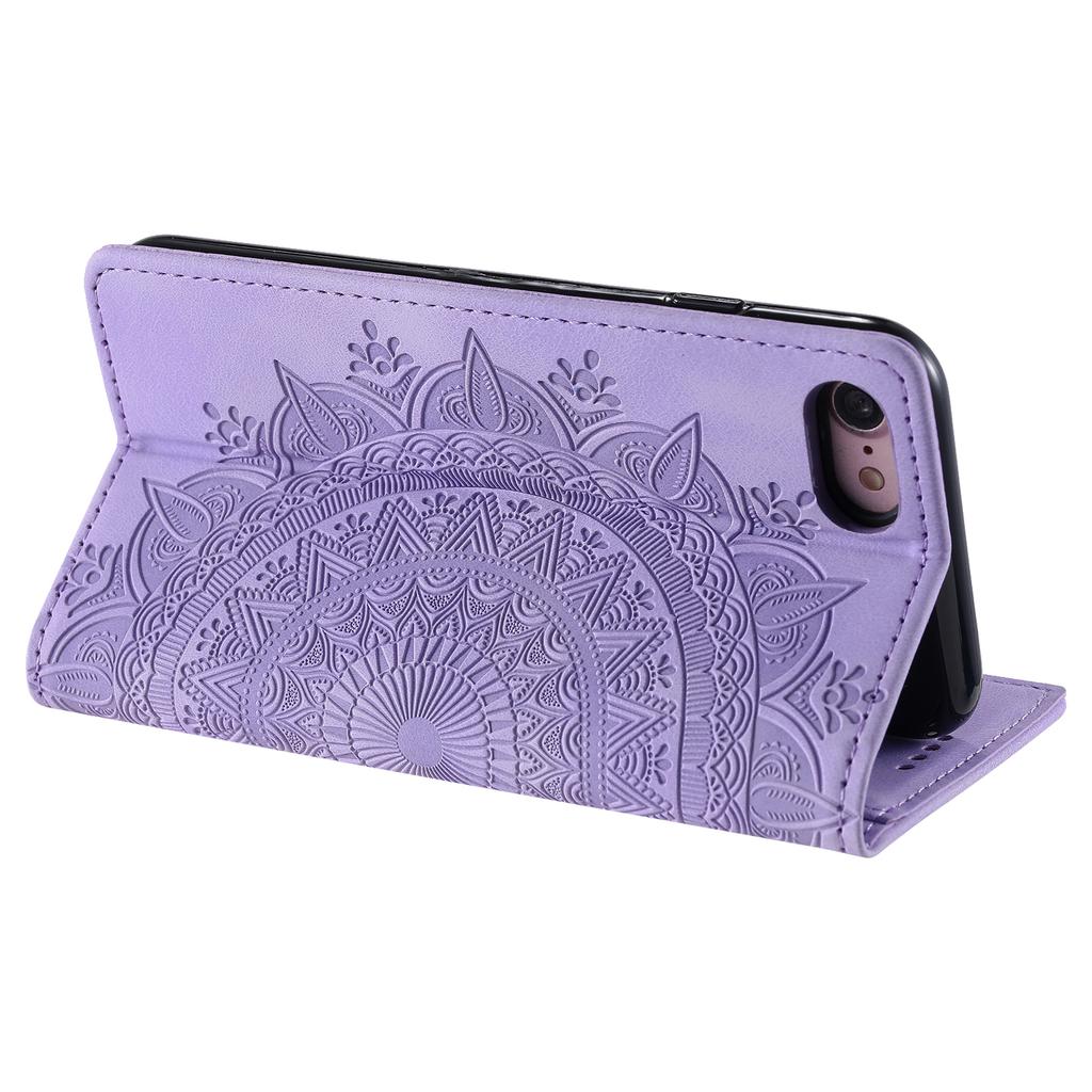Style-010 For iPhone 16e Case Magnetic Closing Leather Phone Cover Pattern Imprinted