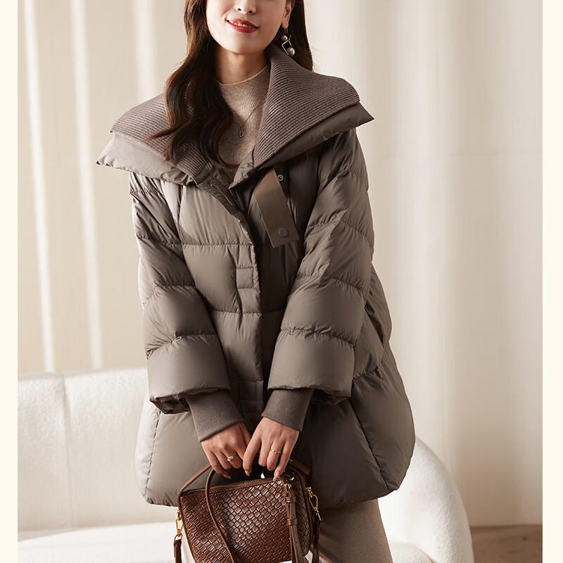 JIANHU Women's 90% White Duck Down Winter Puffer Jacket