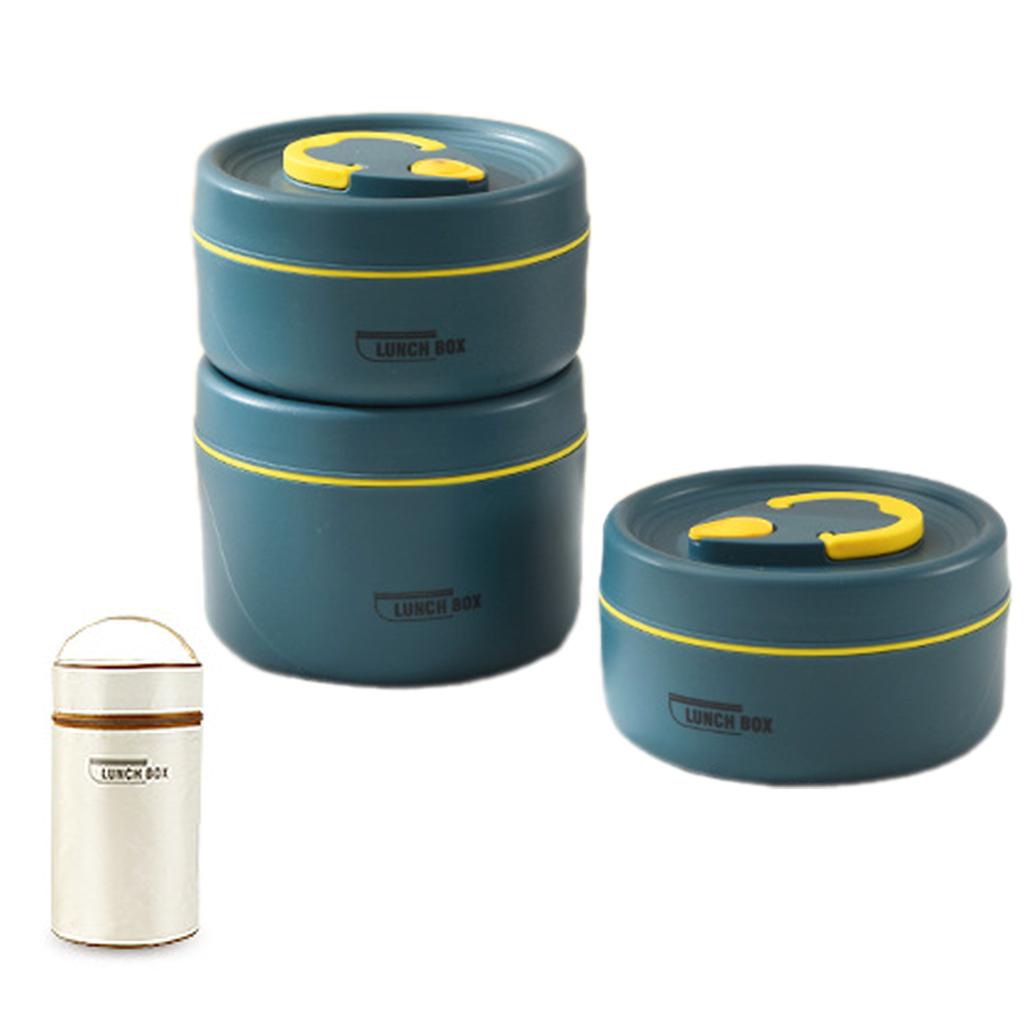 Leakproof Hot Food Bento Lunch Box Leakproof Stainless Steel Bento Lunch Set Insulated Container with Bag for Adult