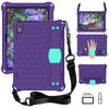 Suitable for Lenovo X306 tablet protective case, M10plus, X606 protective cover, K10 full cover, anti-drop case with shoulder strap