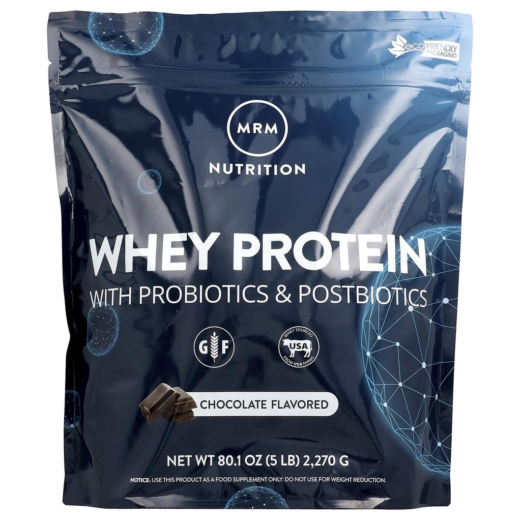Whey Protein, 2 Billion Probiotics, Chocolate, 2,270G (5Lb)