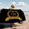 Laser VIP Beach Towel Colorful Bath Towels For Girl Microfiber Quick Dry Custom Sand Free Beach Yoga Spa Gym Pool