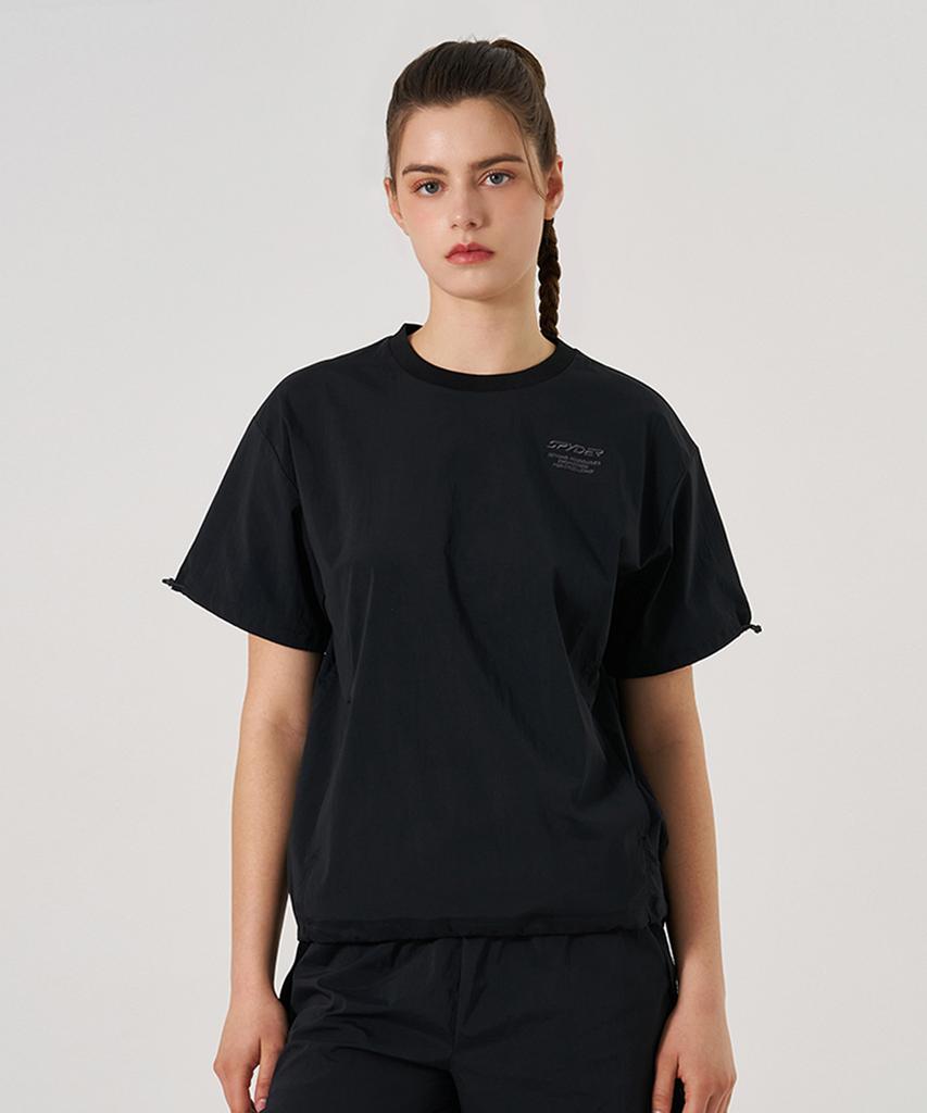 SPYDER Women'S Airy Piste Cooling Woven Short Sleeve T-Shirt Splmcnrs354Wblk