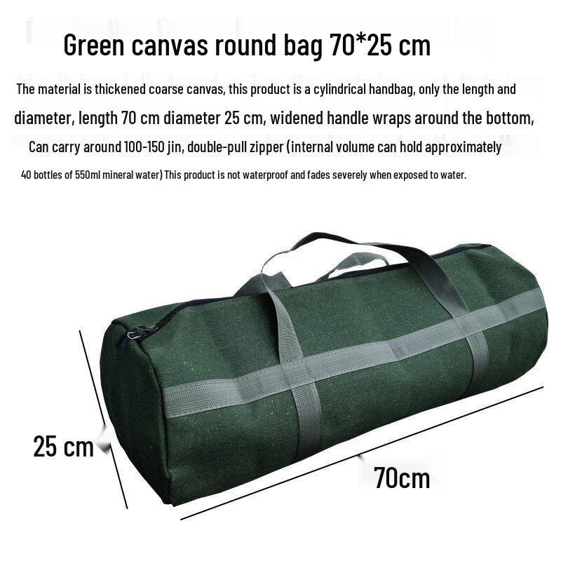 Large Capacity Multifunctional Thickened Canvas Tool Bag