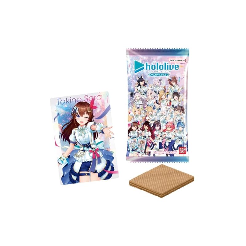 

Bandai Hololive Production Wafers vol.3 20-piece Box Candy Toy