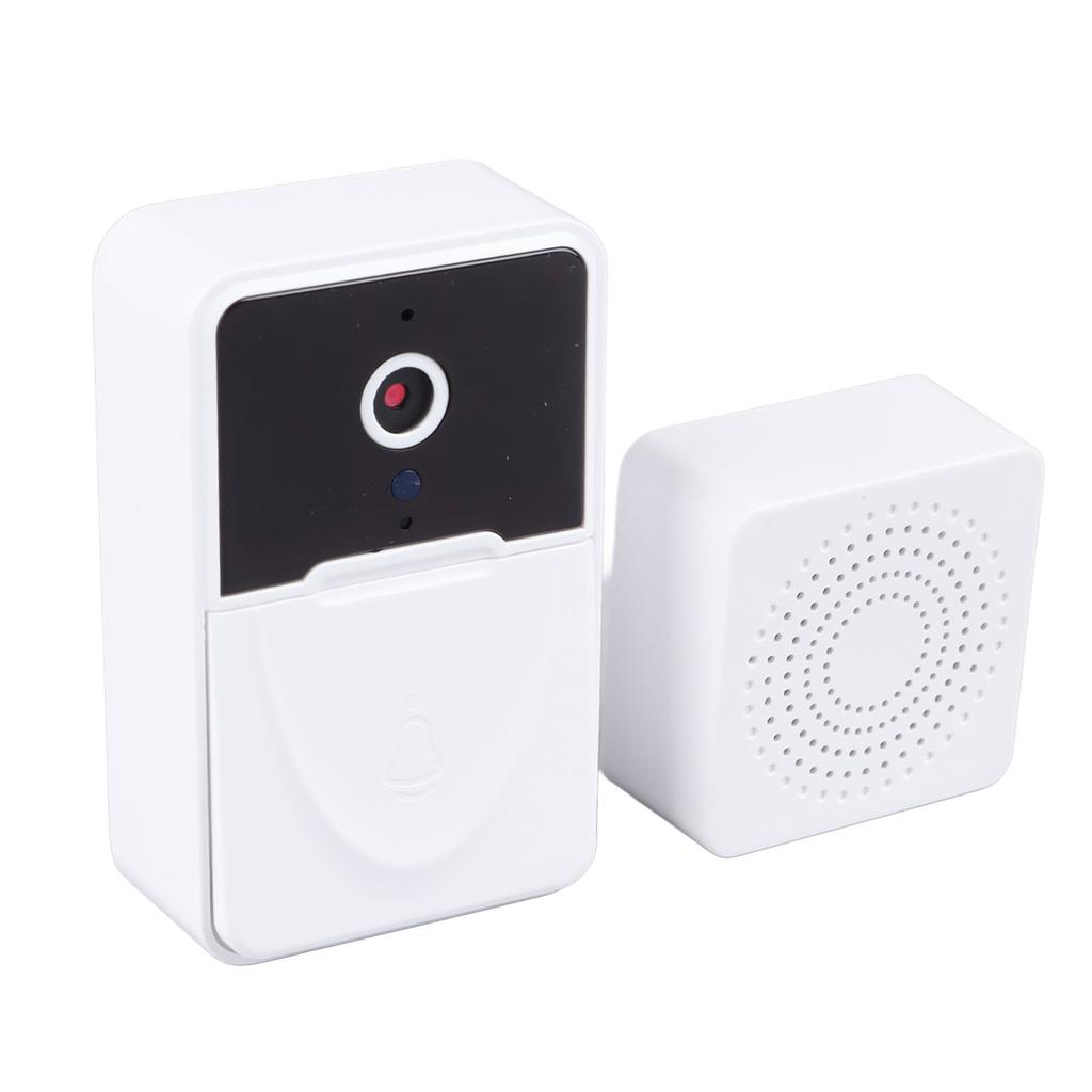 Video Doorbell Camera HD Video Recording Voice Intercom Intelligent Detection Alarm Function Punch Free Installation