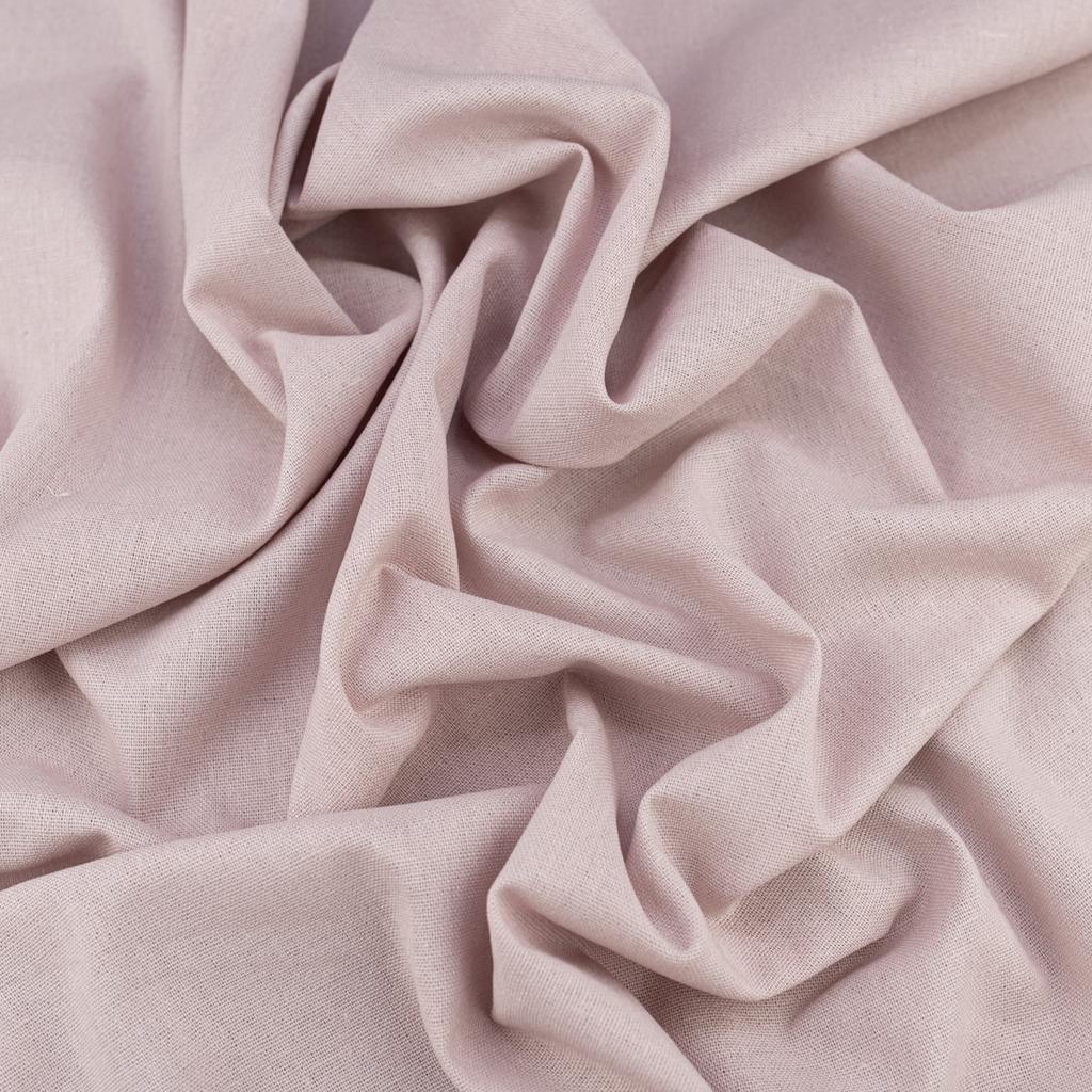 Linen fabric dirty pink