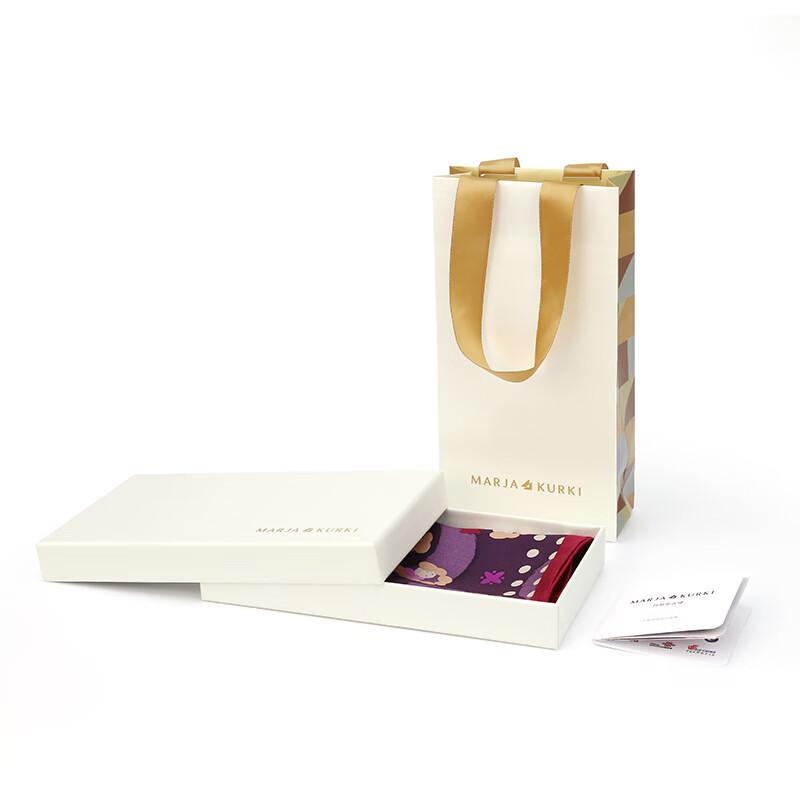 MARJA KURKI Joyful Mulberry Silk Medium Square Scarf