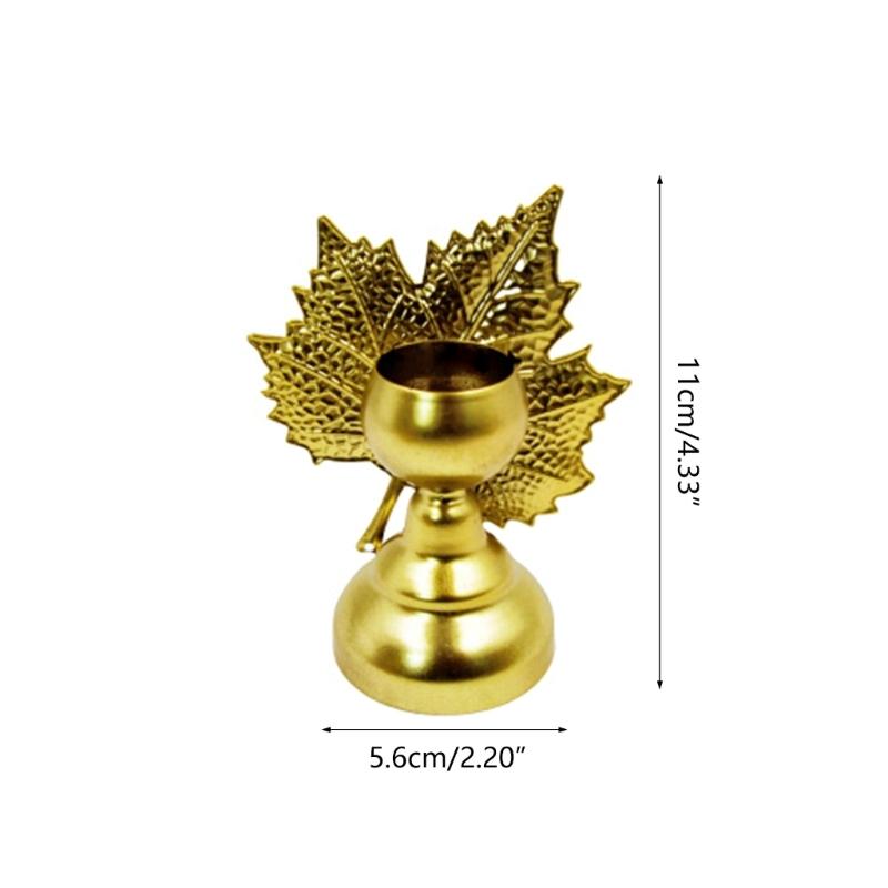 European Wrought Iron Wedding Table Candlestick Decoration Home Ornament Candlelight Dinner Metal Candle Holder