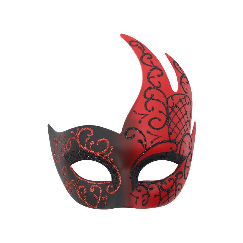 

Mardi Gras Mask Women S Men S Masquerade Mask Vintage Venetian Musical Party Masks Halloween Carnival Cosplay Costumes MáScara красный