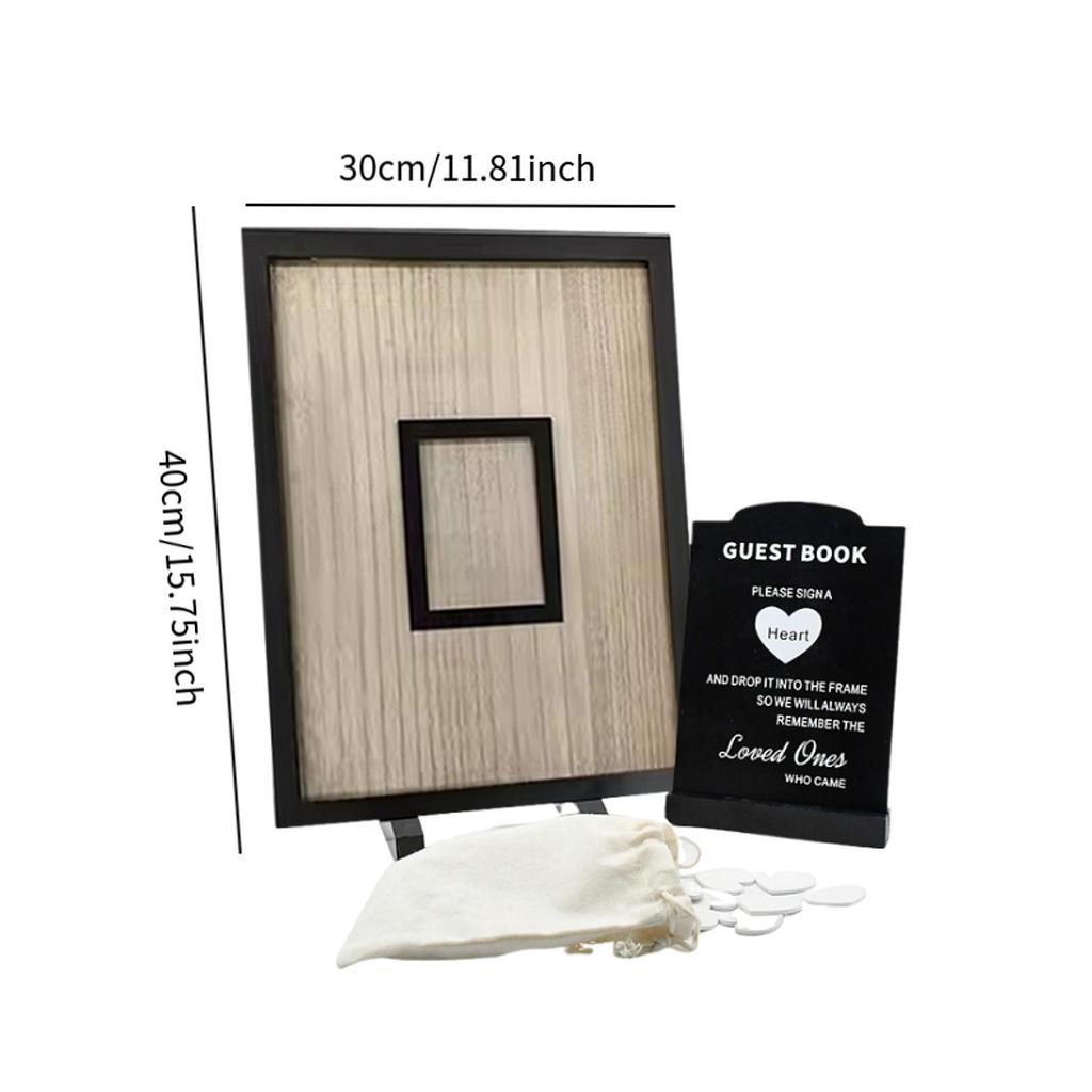 Wedding Guest Book Wedding Decor Acrylic Marriage Table Display Wedding Sign for Ceremony Birthday Party Baby Shower Anniversary