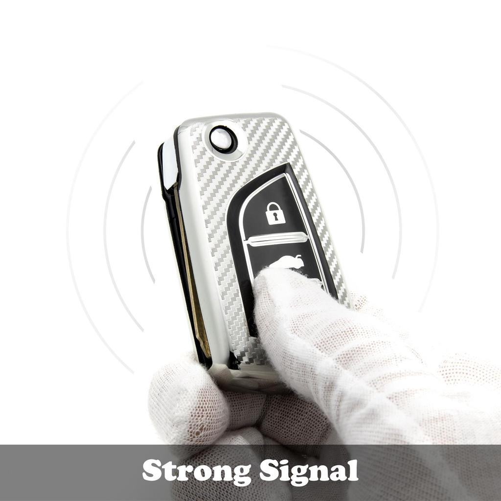 Toyota Corolla/Camry/Reiz CHR Carbon Fiber Key Shell Protective Cover