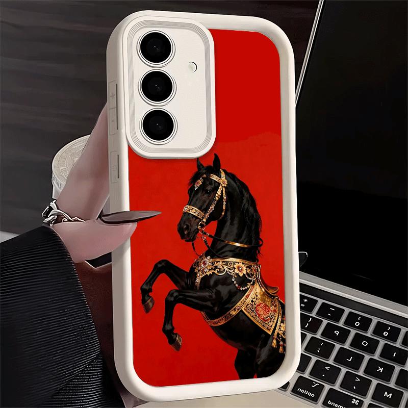 Phone Case for Samsung Galaxy A17 A16 A15 A14 A13 Horse Art Aesthetics A56 A36 A26 A55 A35 A25 A54 A34 A24 A53 A33 A23 A07 A06