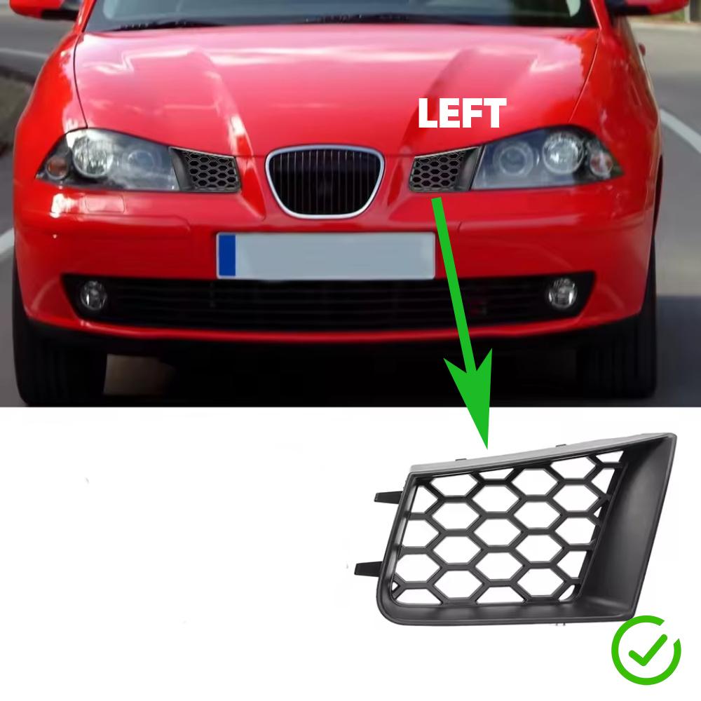 6L0853676 6L0853677 Front Grille Replacement for SEAT Ibiza-Typ 6L 2002-2009 for SEAT Cordoba-Typ 6L 2002-2009