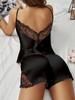 Women's Plus-size Pajama Set, 2025 New Style Ice Silk Short Halter Shorts Women's Pajama Set