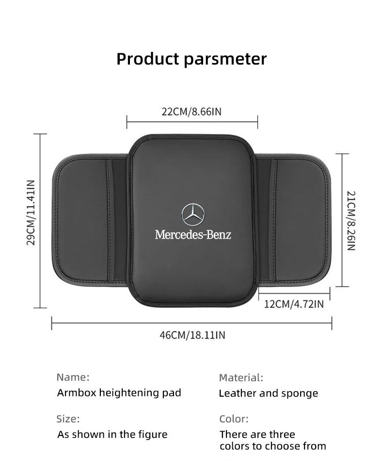 GLC GLB Auto Mittelarmlehnenbox Matte Handyhalter Schlüsselkarten-Aufbewahrungstasche Für Mercedes Benz AMG W204 W205 W203 W211 W212 W213 W201 W