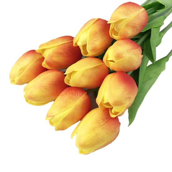 1 Bouquet Artificial Tulip Home Garden Wedding Flower Arrangement Desktop Decor