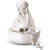 Virgin Mary Resin/Plastic Sculpture - Exquisite Catholic Statue Handmade Religious Figure Ornament for Room Decoration