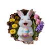 Creative Easter Wall Stickers,Festive 3D Breakthrough Stickers Easter Bunny Decorative Wall Decals For Home Roomm Room Party