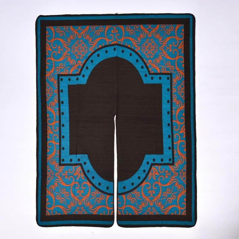 New women's shawl Yunnan travel photo wear cloak retro imitation cashmere split shawl