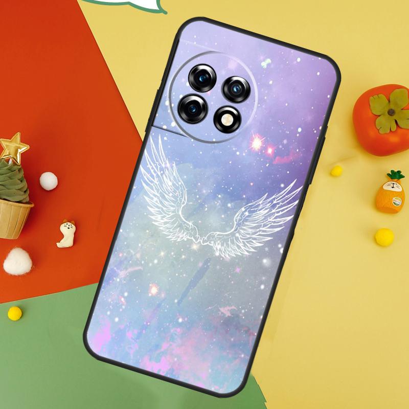 Fantasy Angel Girl Wings Case For OnePlus Nord 5 CE 2 3 4 Lite N20 N30 OnePlus 15 13 12 11 10 10T 12R 13T 13R Cover