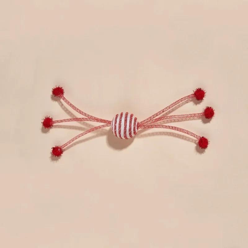 3pc Cat Toy Wool Ball Interactive Cat Toy Sticks Toys for Cats Paw Grinder Bite-resistant Cats Toys Kitten Scratcher Pet Product