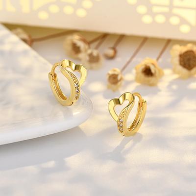 Lovely Diamond Earrings for Women's New Personalized Design Trendy Earrings Temperament High-end Earrings