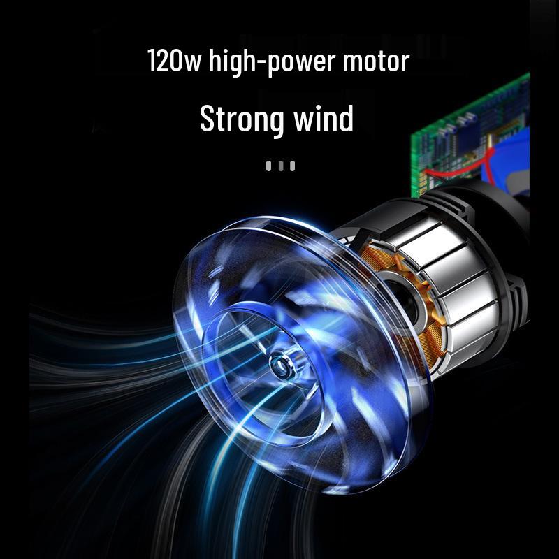 Wireless High-Power Handheld Car Vacuum Cleaner with Strong Suction
