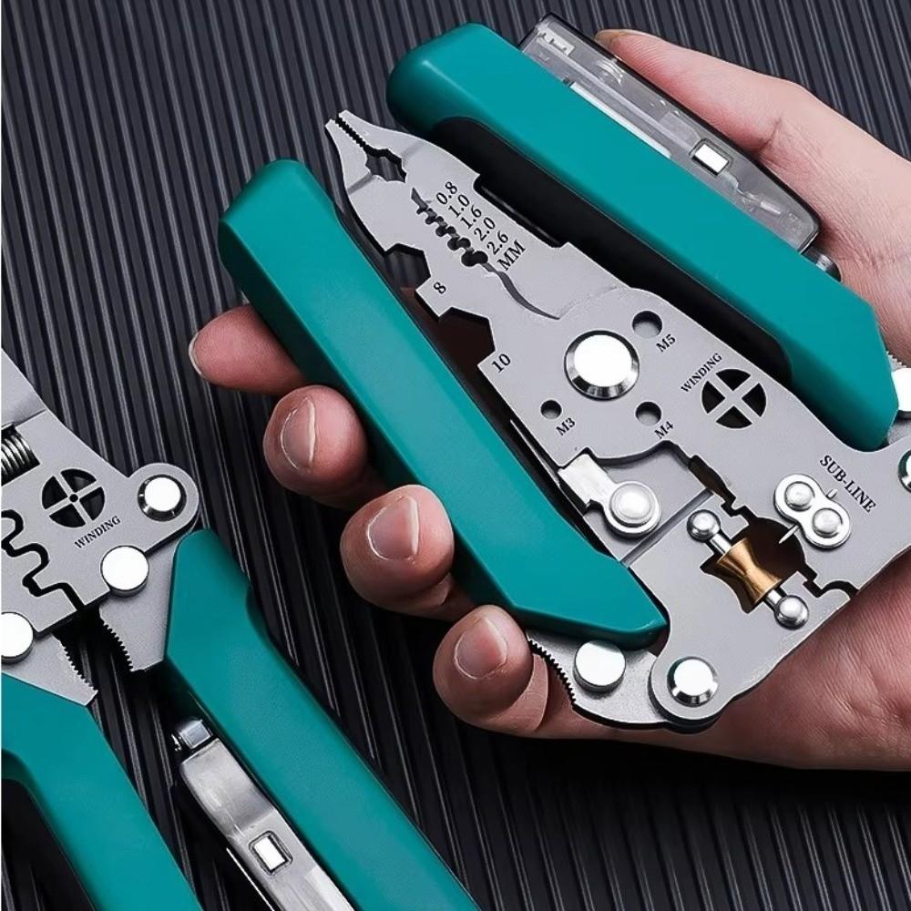 Multi-function Wire Cutting Pliers Manually Crimpper  Wireman Maintenance Tool