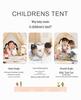 Princess Castle Play Tent for Kids with Mosquito Net - Indoor Pretend Play & Sleep Space