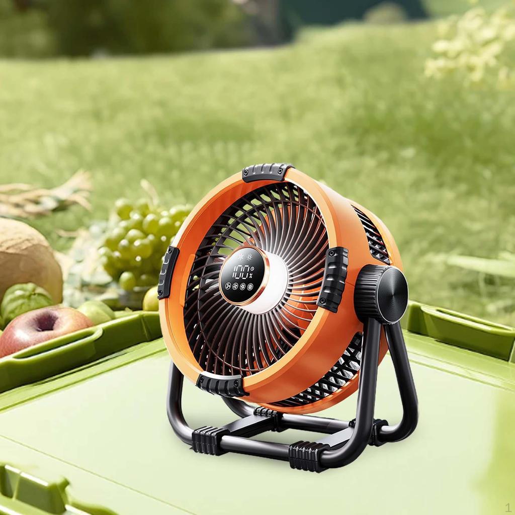 20000mAh Camping Fan Lamp LED Lighting Practical for Patio Hiking Office