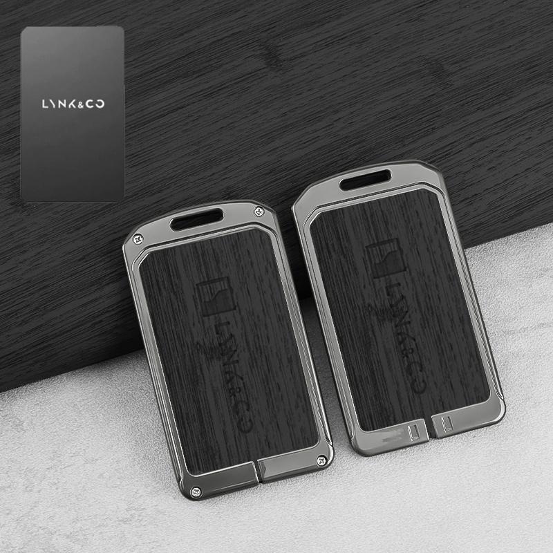 

Leather NFC Card Car Key Cover Fob Case Protector Shell For Lynk&Co 05 06 09 03 01 02 Hatchback 2022 Auto Keychain Accessories