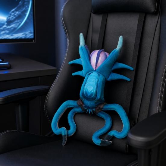 Soft Deep Sea Creature Plush Toy, Horror Game Inspired Stuffed Animal, Cute Ocean Doll for Bedroom Shelf, Collectible Gift for Fans