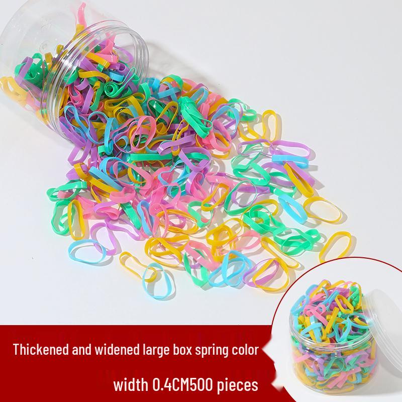Elastic Hair Ties for Children - Small, Durable, High Elasticity Bands for Girls
