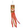 Christmas Decoration Windsock Flag Snowman Santa Tree Hanging Ornament for Outdoor Yard Garden Winter Party Decor