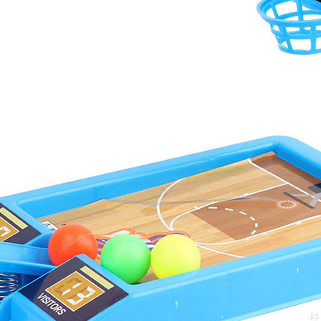 Basketball Finger Sport Game Table Sports Machine Toy with Balls Desktop Games for