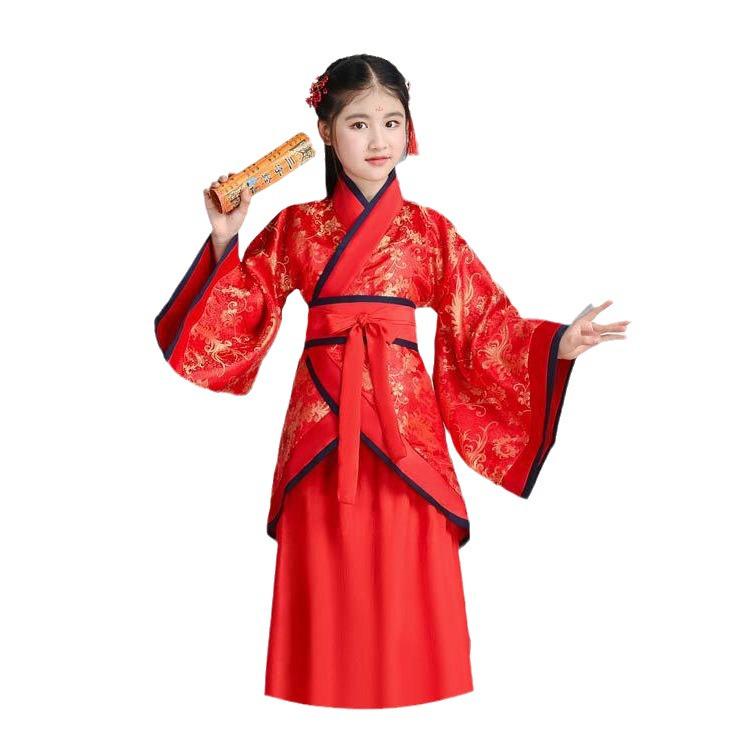 June 1st Children's Tang Suit: Fairy, Princess, Guzheng, Ancient Hanfu & Imperial Concubine Costumes for Performance