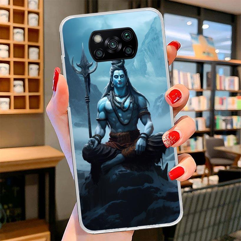 Lord Shiva Hindu God Buddha India Cover Phone Case For Xiaomi Poco F7 Ultra X7 X6 X5 Pro M7 Redmi 15C 15 13C 13 12C 12 10C 10 9A
