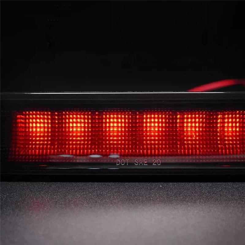 Black LED 3Rd Brake Stop Light 55157397AD For Jeep Grand Cherokee WK 05-10 High Mount