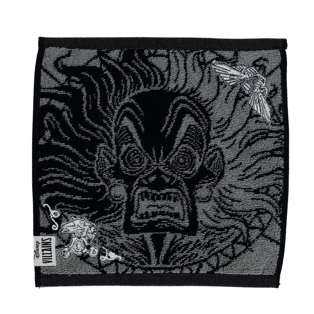 Marushin Dark Face Bio-Antibakterielles und Produkt 2006060900 Taschentuch, Disney, Grau, Whillans, Baumwolle, Leuchtende Stickerei,
