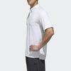 adidas Polo Shirts Men's White Polo Collar Moderate Straight Fit DV0987
