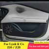 For Lynk&Co Z10 Z20 2026-2026 Car Door Anti-kick Pad Interior Protection Film Modification Decorative Stickers Auto Accessories