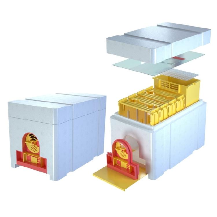 Foam Bees Box Versatile Bees Pollination Box Foam Bees Hive Queen Bees Rearing Bees hives Beekeeper Supplies Copulation