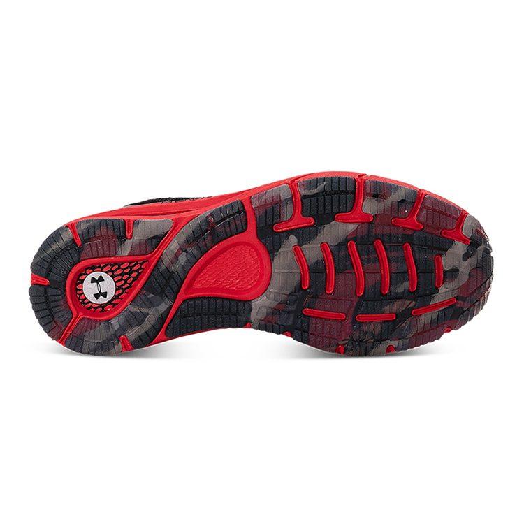 Under Armour Sonic 3 CNY Cushioning Abrasion Resistant Breathable Low top Kids' Running Shoes Black Teenagers 3023930-001