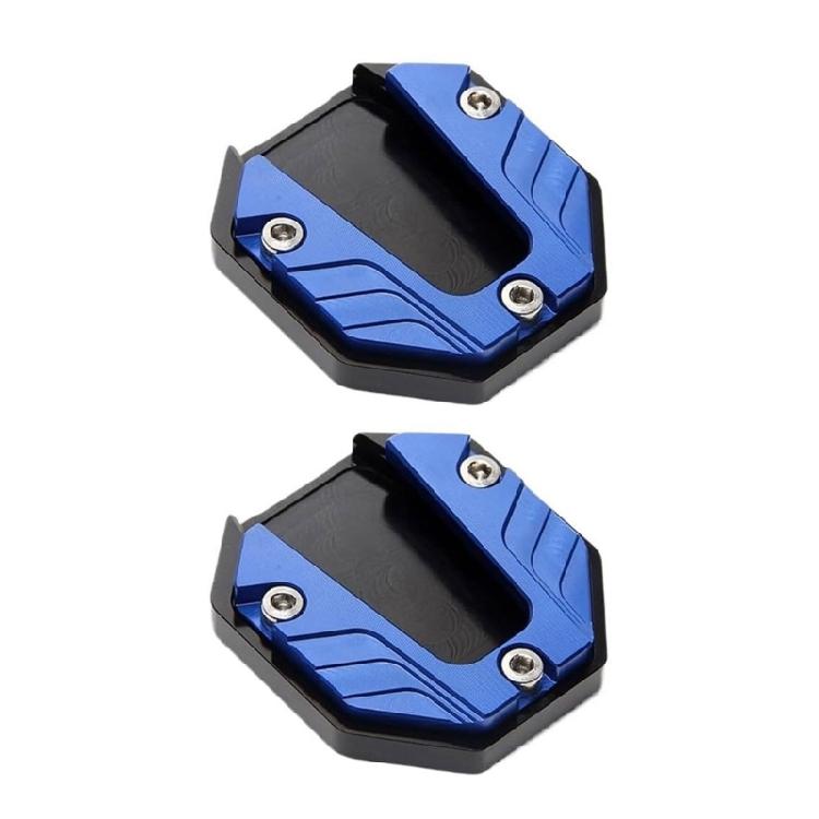 

Motorcycle Side Stand Footrest Stabilizers Plate Aluminum Anti Collapse Designs Kickstand Base for Enhanced Ground Grip