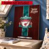 Liverpool Fc Customize Your Name Diamond Painting Round Diamond Diy Frameless Holiday Artwork Suitable For Home Office Wall Decoration