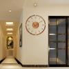 Nordic Creative Acrylic Round Wall Clock - Silent, Stylish Design for Living Room or Bedroom