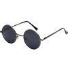 Polarized Sunglasses Round Glasses Stylish UV Protection Glasses for Driving Fishing Running Sunglasses [SEIKODO] Men's Women's (TYYJ01-Gray